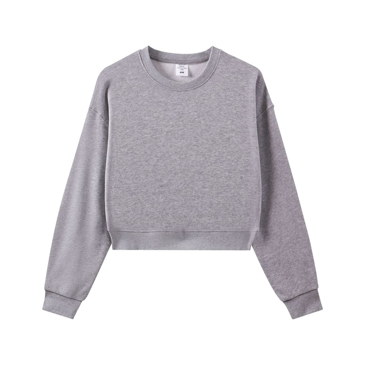 Felpa con cappuccio corta oversize da donna - Felpa pullover in cotone pesante 330 GSM per autunno e inverno - Top casual streetwear_voghion.com