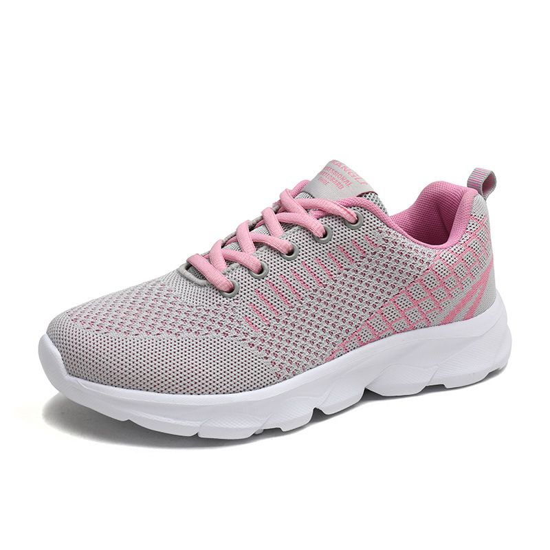 Große, leichte, weiche Sohle, Federnetz, vielseitig, lässig, atmungsaktiv, für den Sport, rutschfest, alte Peking-Stoffschuhe für Damen_voghion.com