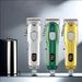 Professioneller Haarschneider mit LCD-Bildschirm, verstellbarer Klinge, wiederaufladbar und wasserdicht – Klinge aus rostfreiem Stahl, geräuscharm (36 dB), für Männer und Haustiere_voghion.com