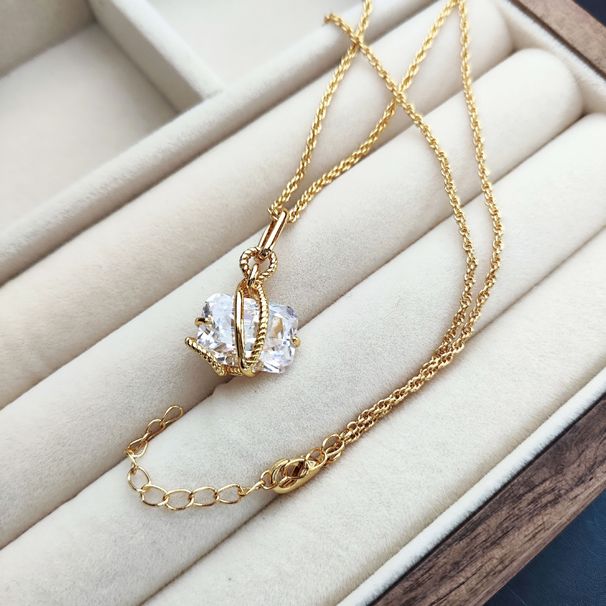 Orecchini unisex con diamanti e legatura a corda_voghion.com