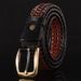 Men's Leather Handmade Woven Korean Style Casual Versatile Simple Trendy Belt Wholesale One Piece Dropshipping_voghion.com