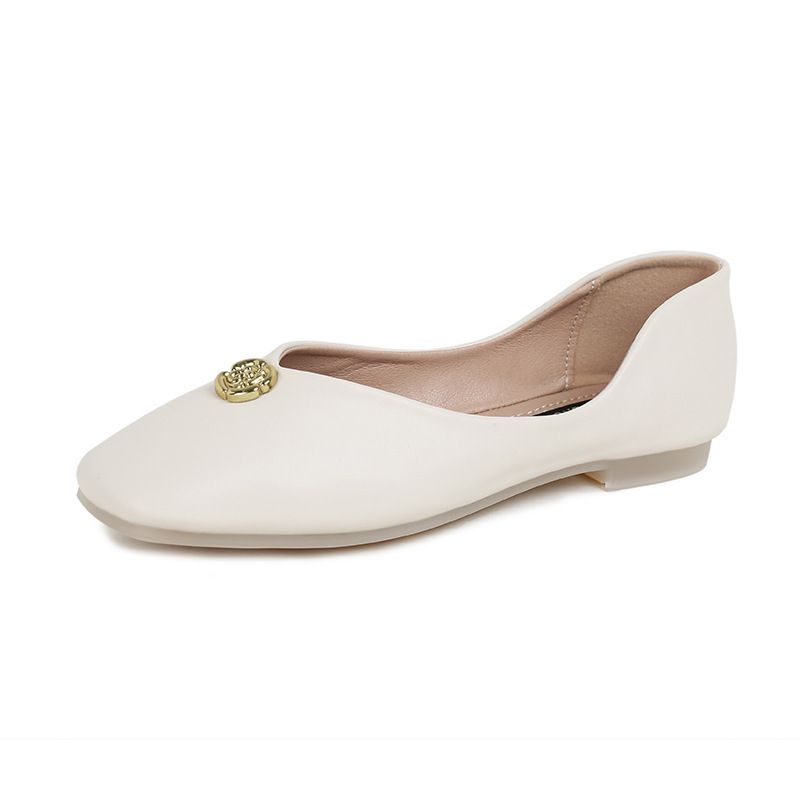 563 Huidong County Daling Yixin Da Casual Camellia Flat Women's High-End Soft Sole Single Shoes_voghion.com