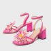 Women's Open-toe Thin-strap Combination Thick-heeled Sandals_voghion.com