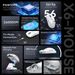 Digitex Digitex Attack Shark X6 Lightweight PAW3395 E-sports Gaming Three-mode Wireless Bluetooth Mouse Charging RGB Base_voghion.com