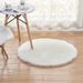 Golden Snow Fox® Premium Acrylic Round Rug – Ultra-Soft Machine-Woven Carpet In 17 Colors (Hypoallergenic, Non-Shedding, Stain-Resistant)_voghion.com