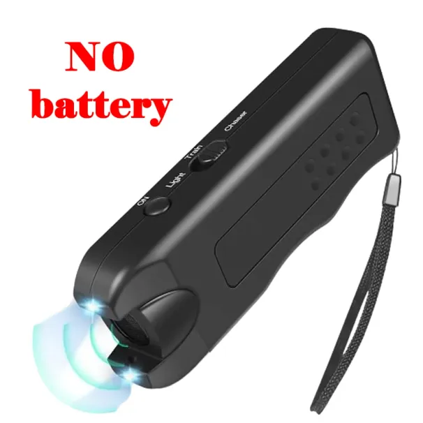 Mini dispozitiv portabil cu ultrasunete LED pentru repelerea lătrăturii, dispozitiv anti-lătrături portabil, reîncărcabil, instrument de dresaj pentru animale de companie, pentru toate consumabilele pentru animale de companie pentru câini_voghion.com