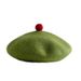 Cappello versatile autunno inverno con pompon, di alta qualità, per donna, in feltro di lana_voghion.com