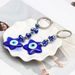New Heart-shaped Keychain, Five-pointed Star Devil's Eye Keychain, Car Key Pendant, European And American Jewelry._voghion.com