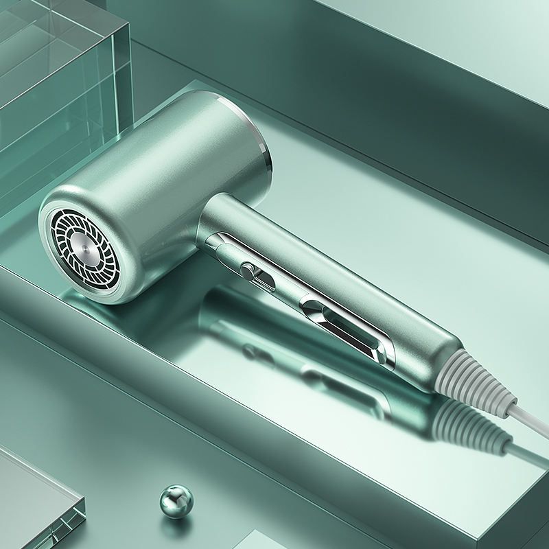 Beauty for Home Use Hot and Cold Air Blue Light Care High Power Hair Dryer_voghion.com