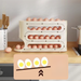 Rolling Storage Kitchen Multi-layer Slanted Automatic Turner Refrigerator Side Door Egg Tray Fresh-keeping Box_voghion.com