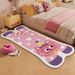 Tappeto da comodino a forma di animale di peluche – Tappetino da pavimento ultra morbido e giocoso per la camera delle bambine (da 40x120 cm a 90x180 cm)_voghion.com