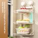 Neu Küche Saugnapf Haushalt Multi-schicht Keine-bohrer Prep Werkzeug Wand-montiert Lagerung Rack_voghion.com