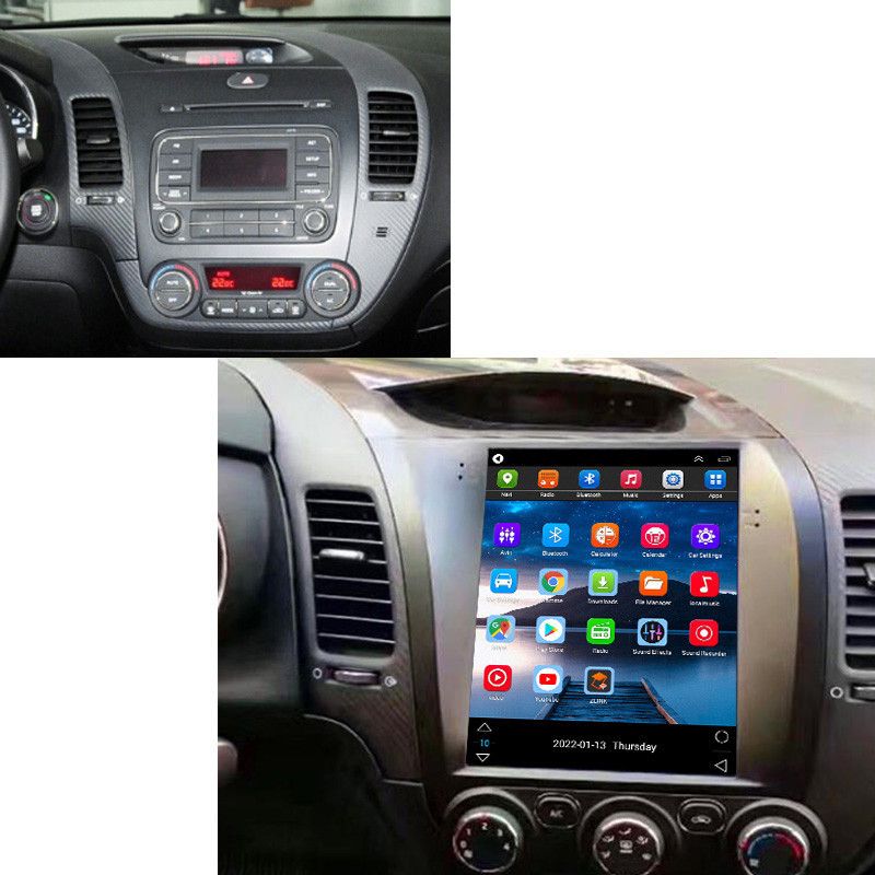 Suitable for Kia K3 vertical screen Android navigation car smart large screen reversing image all in one machine_voghion.com