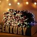 Christmas lighting decorative starry sky LED solar light string Christmas holiday atmosphere light with outdoor waterproof light bare light_voghion.com