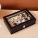 Leather Watch Box Watch Storage Box Watch Display Box Home Display Box Exquisite Simple Gift Box_voghion.com