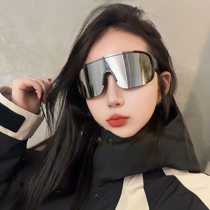 Unbeatable Quality Outdoor Sports, Cycling, Silver Mountaineering, Night Riding, Sunglasses, One-piece Eye Protection, Windproof Glasses,_voghion.com