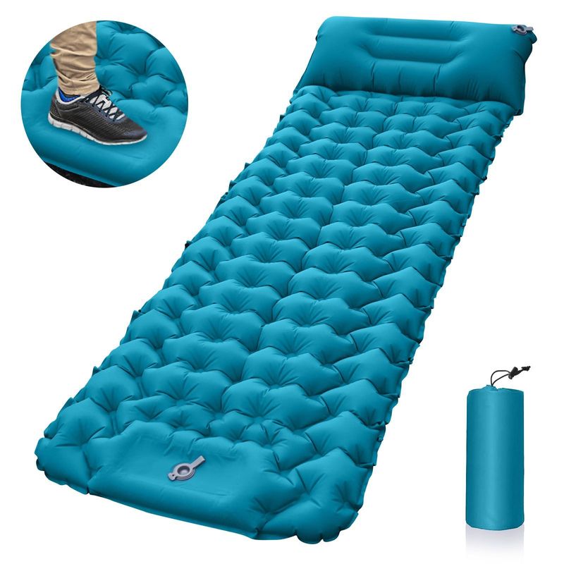 Tenda dobrável portátil espessada, novo modelo, pedal, conveniente, acampamento, cochilo, tapete inflável, especial para áreas externas_voghion.com