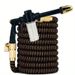 A Retractable Garden Hose Set With A High-pressure Water Gun Nozzle And US Standard 3/4-inch Connectors, Suitable For Home Cleaning And Car Washing._voghion.com