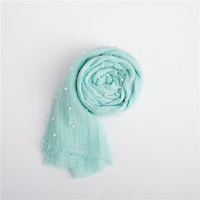 Nyfødt fotografi rekvisit Baby wraps med perler Blødt stretch wrap tæppe Lille babe klud tilbehør Swaddle foto tilbehør_voghion.com