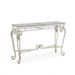 Metal Frame Modern Tempered Table Glass Table_voghion.com