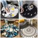 Lazy Sofa Floor Mat Hanging Basket Computer Chair Round Carpet Living Room Bedroom Bed Floor Mat Room Dressing Table Photo Mat_voghion.com