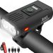 Bike Light, High Lumens Super Bright Bicycle Lite, 6+4 Modes USB Rechargeable Bike Headlight & Taillight Set, Waterproof Safety Bike Front & Rearlight_voghion.com