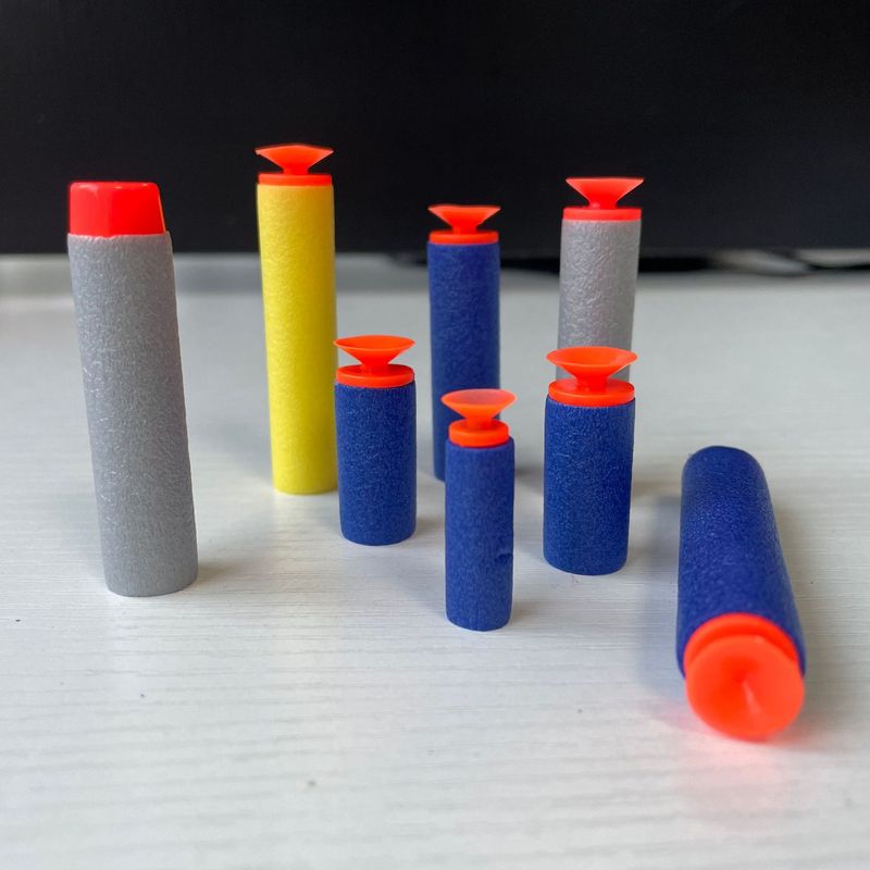 7,2 cm EVA biserni bombaž elitna prisesalna glava iz pene, mehka pištolska krogla_voghion.com