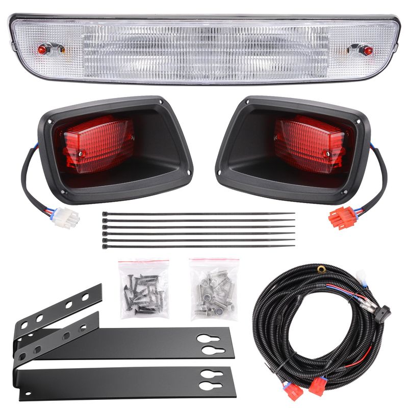 EZGO TXT Golf Cart LED Halogen Light Kit_voghion.com