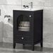 20" Bathroom Vanity With Sink, Bathroom Cabinet With Soft Closing Glass Door, A Drawer_voghion.com