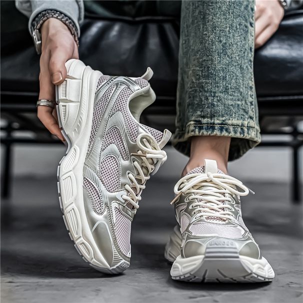 Droom nieuwe ademende mesh casual trendy schoenen, sportschoenen_voghion.com