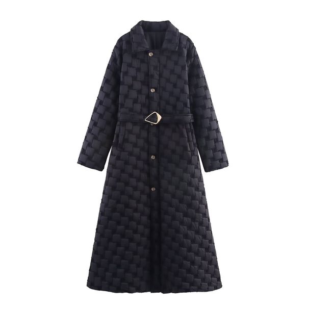 Casaco trench coat feminino com cinto – Jaqueta para o dia a dia no outono com bolsos duplos e modelagem slim._voghion.com