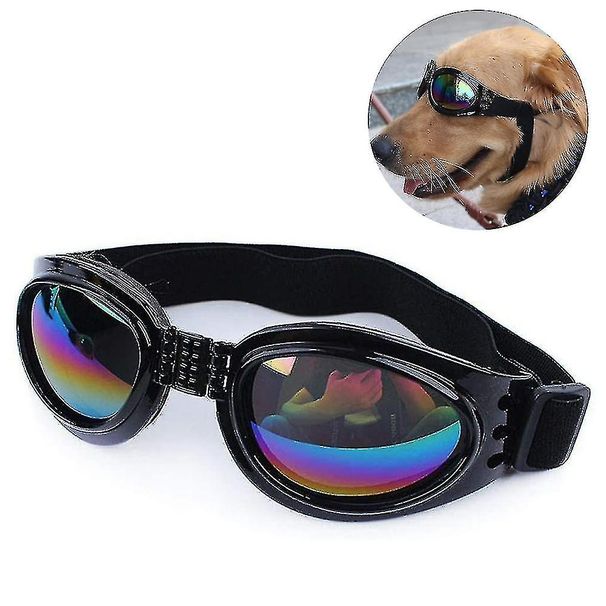 Pet Sunglass With Strap, Dog Uv Glasses With Chin Strap Adjustable, Anti-fog & Windproof Pet Goggles Sun Glasses Eye Glasses For Small Medium Large Do_voghion.com