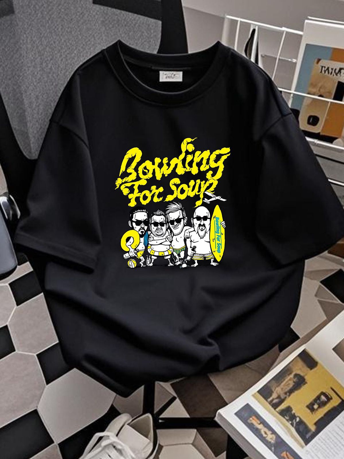 T-shirt de plage pour soupe, streetwear, extensible, élégant, mode d'été, doux, confortable, pour un usage quotidien, respirant, décontracté, légèrement_voghion.com