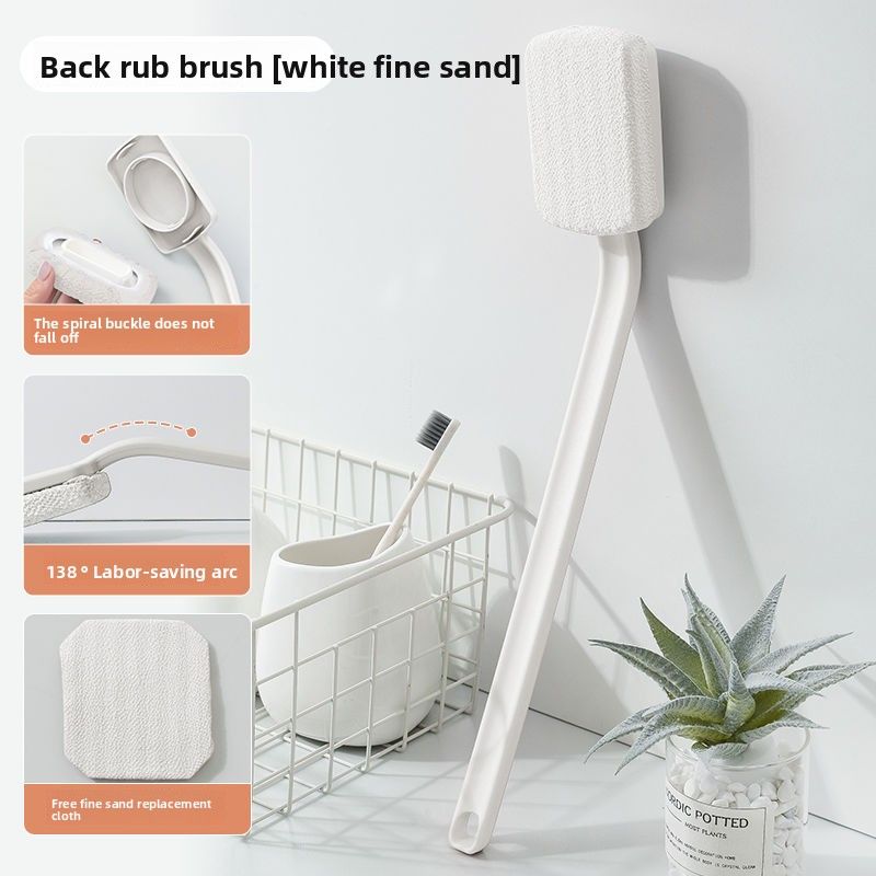 Yin Xiu Long Handle Scrubber Tool, Powerful Back Scrubber, No Need For Help, Women's Towel, Brush, Household Bath Brush_voghion.com