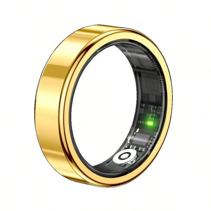 SR09 Smart Ring Health Tracker Impermeabile Fitness Sleep Monitor Compatibile con Bluetooth 5.1 Cardiofrequenzimetro Ossigeno nel sangue_voghion.com