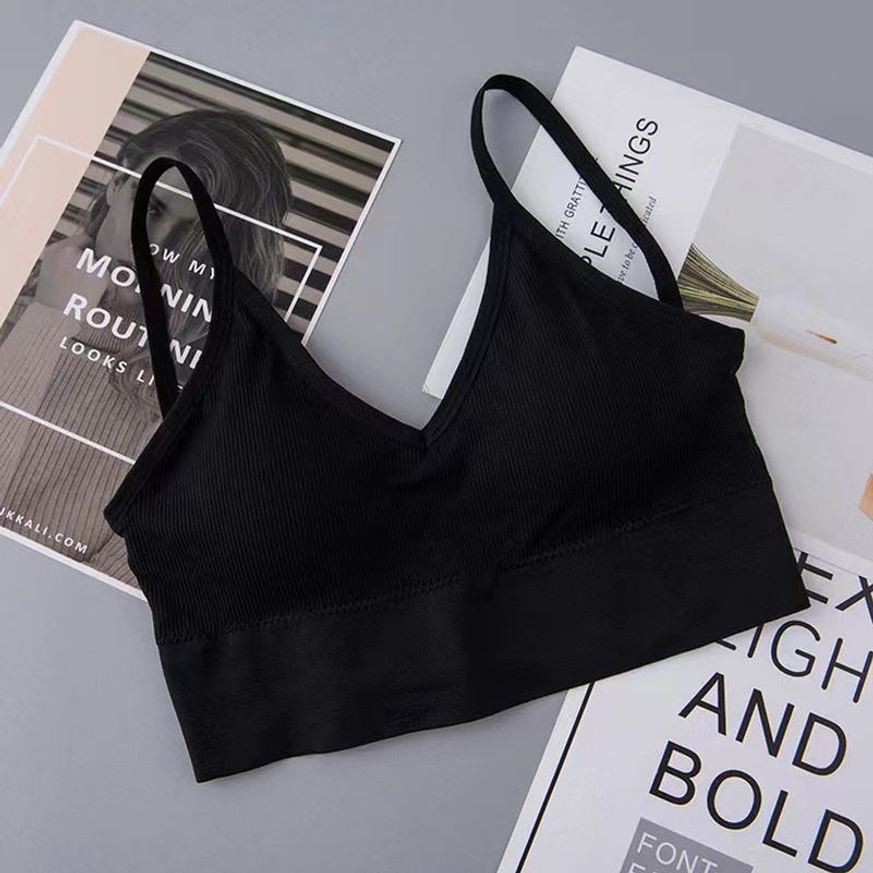 Big U Schöner Rücken Nahtloser Damen-BH Tube Top Bottoming Innenbekleidung Außenbekleidung Mädchen Keine Stahlringweste Weibliche Unterwäsche_voghion.com