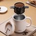 1 pz Filtro per caffè in acciaio inossidabile, macchina per caffè portatile per ufficio, campeggio e viaggio_voghion.com