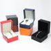 Uhrenaufbewahrungsbox Uhrenbox Schwarze Clamshell-Uhrenbox Armbanduhren-Aufbewahrungsbox Business-Uhrenbox Uhren-Displaybox_voghion.com