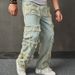 Herrenbekleidung 2024 Neue Retro-Jeans mit weitem Bein Trend Slacks High Street Hose mit weitem Bein_voghion.com