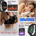 Smarth For Men Women 1.96HD Smartwatch Answer Make Call With Heart Rate Sleep Monitor Pedometer Spo2 2025 New Fiess_voghion.com