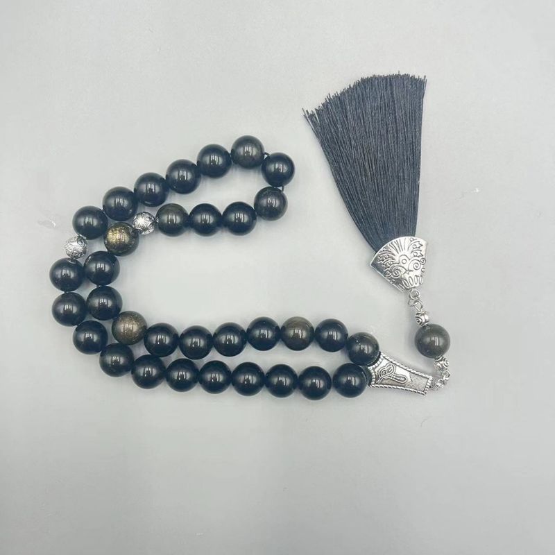 Bracelet de danse du lion naturel musulman de style chinois haut de gamme flux atmosphérique Su Couple cadeau perles bouddhistes tenues à la main perles de prière_voghion.com