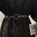 Gold Hexagon Metal Chain For Women Fashion Accessories Dress Skirt Shirt Suit Belt Decoration Waist Cincher Summer_voghion.com