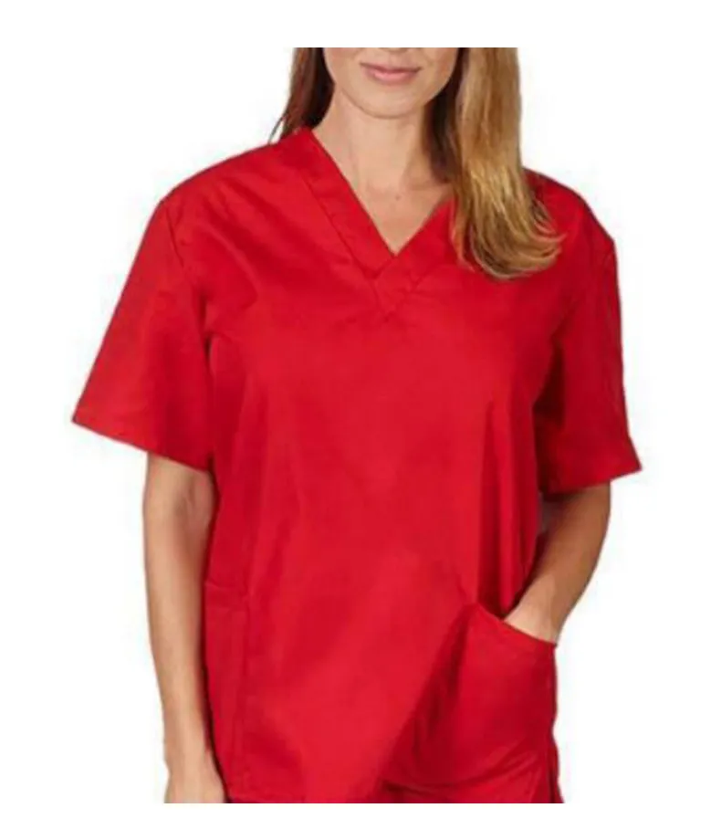 Vêtements de travail, vêtements d'infirmière, vêtements médicaux, manches longues et courtes, vêtements de lavage des mains personnalisés, blouses blanches, pharmacie multicolore_voghion.com