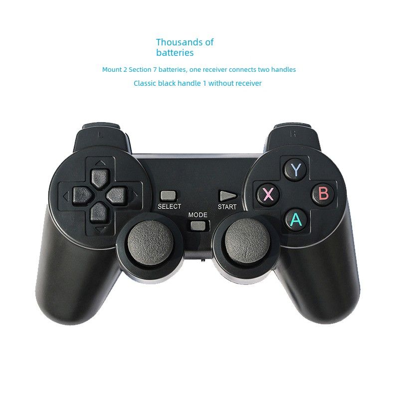 Console di gioco dedicata con maniglia wireless Emuelec, sistema TV con decoder doppio Little Overlord P3_voghion.com