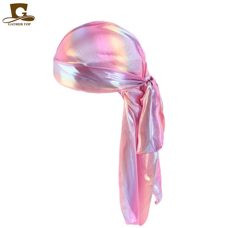 Mutter & Kinder Hochwertige Quelle Laser Seide Langschwanz Piratenhut Baotou Hut Hip Hop Cape Hut_voghion.com