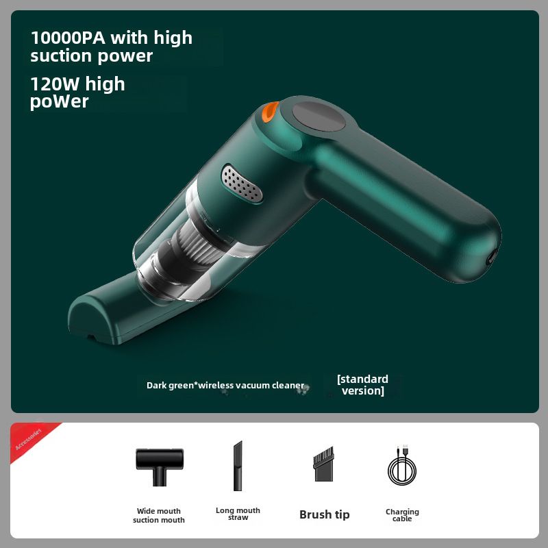 Araba Elektrikli Süpürge Araba Kablosuz Şarj Araba Ev El Tipi Küçük Araba Mini Yüksek Güçlü Emiş_voghion.com