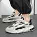 Spring New Breathable Mesh Men's All Match Platform Sports Casual Running Daddy Tide Shoes_voghion.com