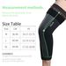 Extended knee pads for men and women with knitted strap compression sports_voghion.com