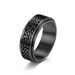 Anello girevole in acciaio inossidabile con nodo celtico, anello di coppia maschile e femminile, anello di proposta di matrimonio_voghion.com