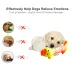 Plush Cute Elephant, Duck, Pig, Pet Dog, Cat, Squeaky Sound, Dog Toys, Fun Fleece, Durable, Chewable Molar Toy, Suitable By PawParty Store_voghion.com